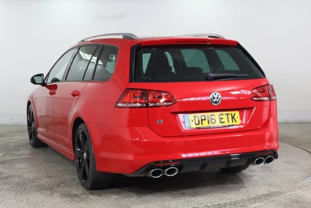 Volkswagen Golf 2.0 Tsi Bluemotion Tech R Estate Dsg 4M Red #6