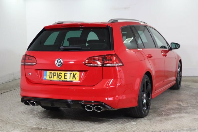 Volkswagen Golf 2.0 Tsi Bluemotion Tech R Estate Dsg 4M Red #4