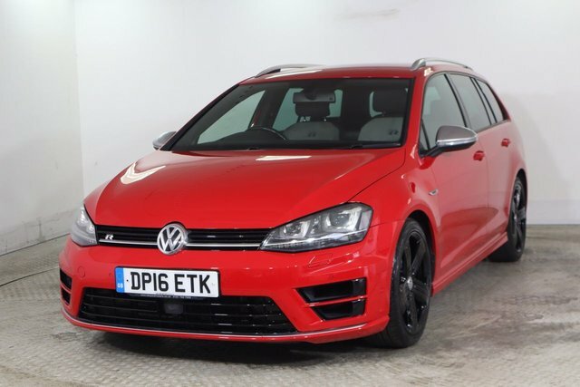 Volkswagen Golf 2.0 Tsi Bluemotion Tech R Estate Dsg 4M Red #3
