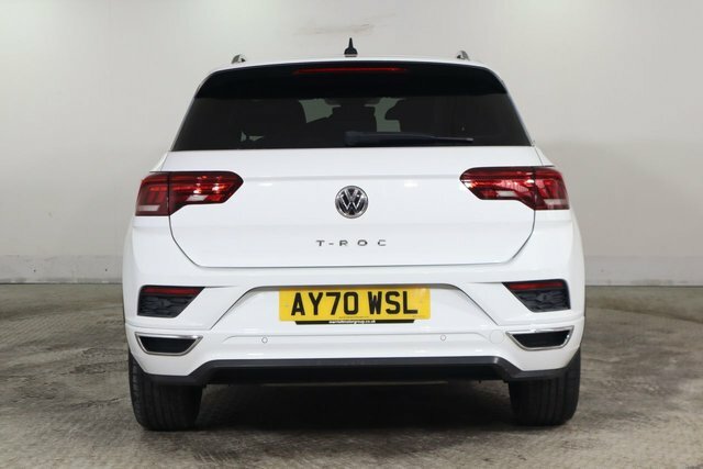 Volkswagen T-Roc 1.5 Tsi Gpf Evo R-line Suv Dsg Euro 6 White #5
