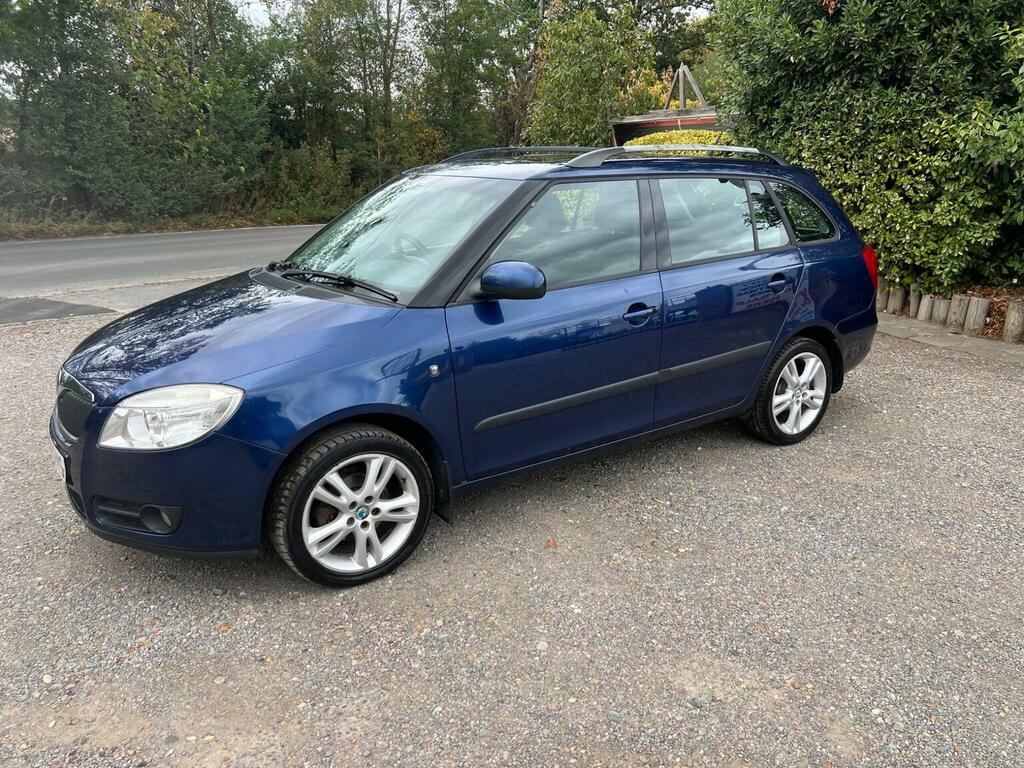 Skoda Fabia 1.6 16V 3 Blue #4