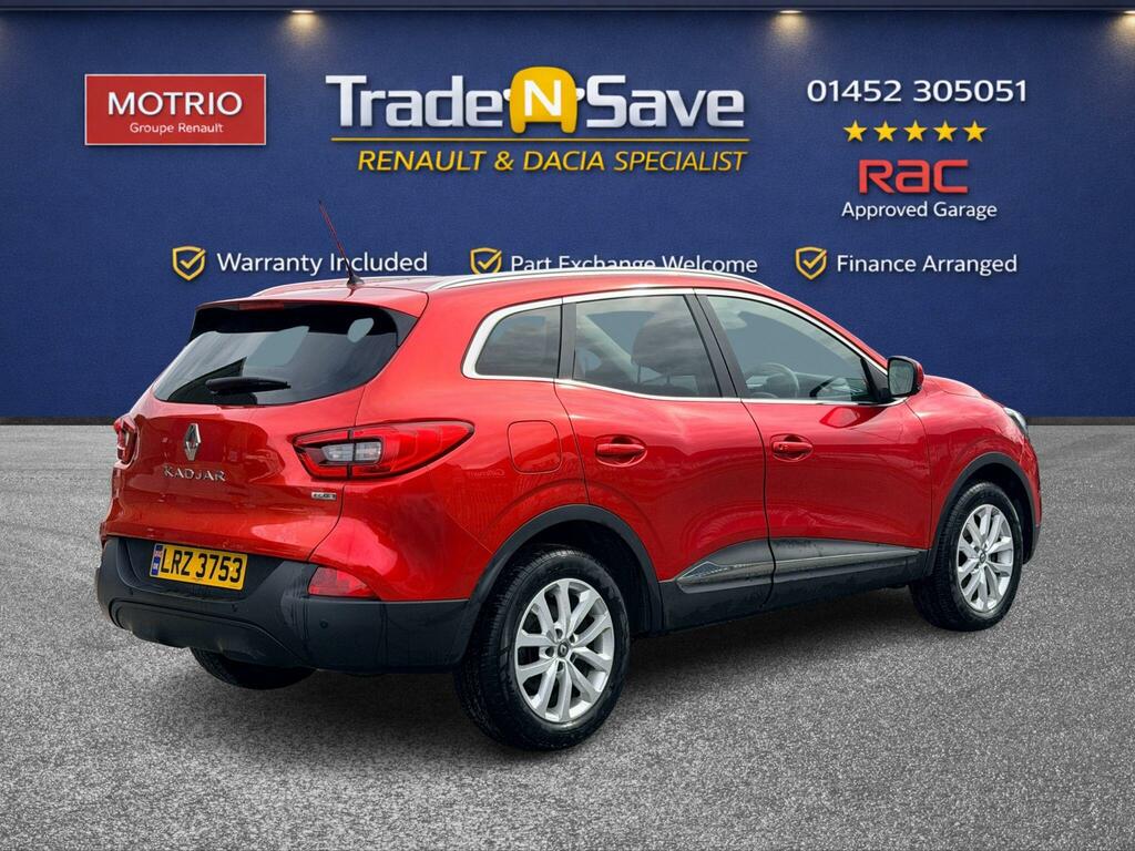Renault Kadjar Dynamique Nav Red #3