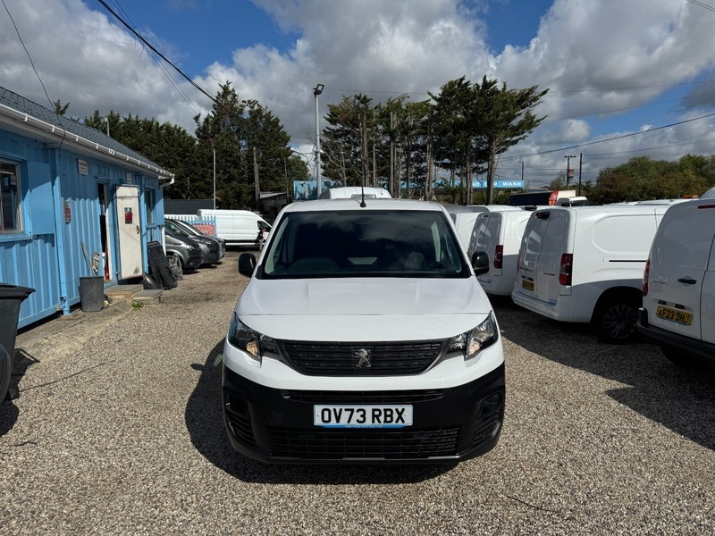 Peugeot Partner Bluehdi Professional Premium Plus White #6