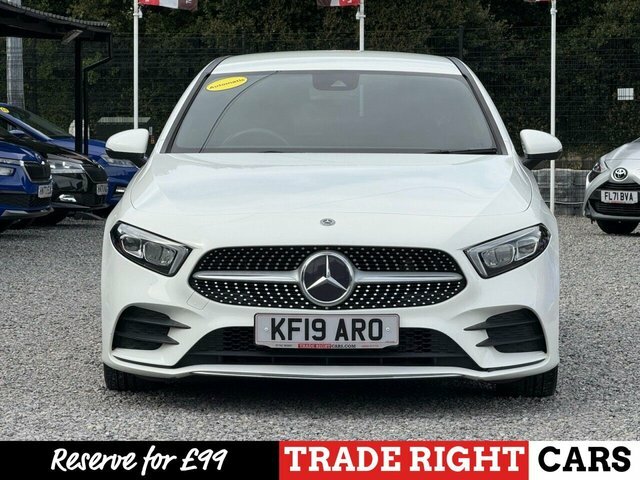 Mercedes-Benz A Class A250 2.0 Amg Line Nav Saloon White #5