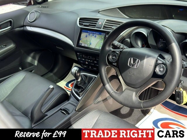 Honda Civic 1.6 I-dtec Sr Pan Roof - Low Mileage Red #2