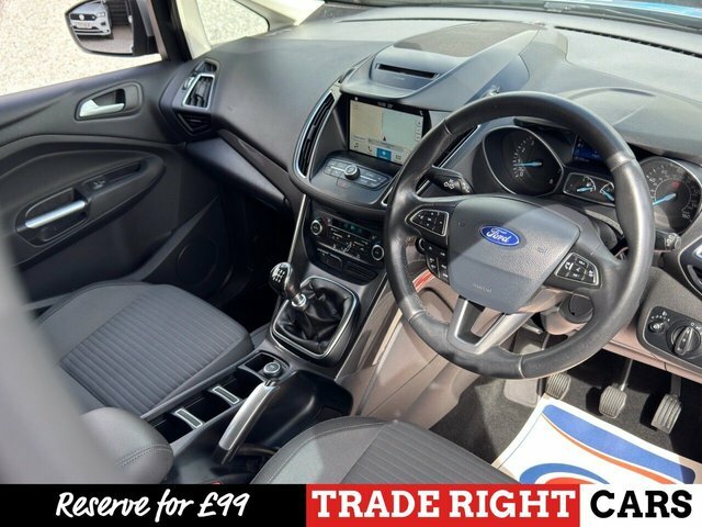 Ford C-Max 1.0 Turbo Titanium Nav - Low Mileage SJ67UCW Silver #2