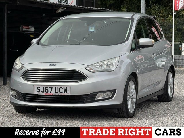 Ford C-Max 1.0 Turbo Titanium Nav - Low Mileage SJ67UCW Silver #4