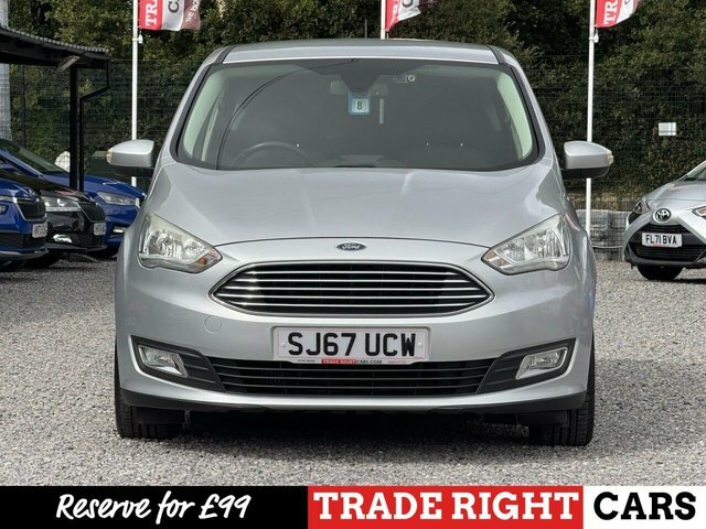Ford C-Max 1.0 Turbo Titanium Nav - Low Mileage SJ67UCW Silver #5