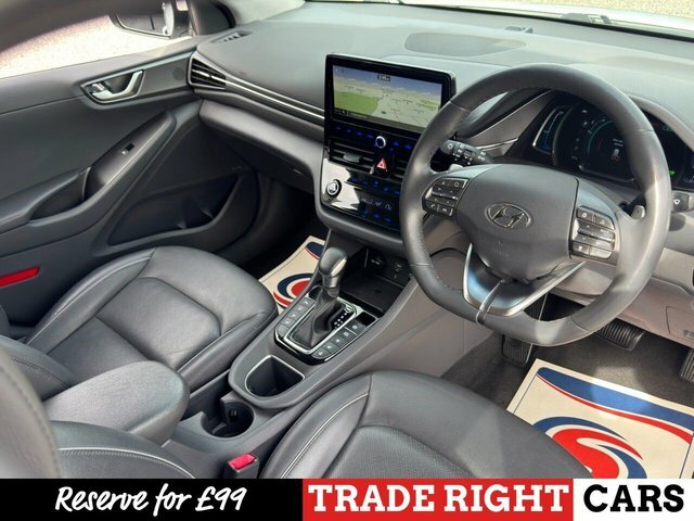 Hyundai Ioniq 1.6 H-gdi Premium Se Hybrid White #2