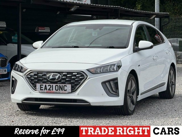 Hyundai Ioniq 1.6 H-gdi Premium Se Hybrid White #3