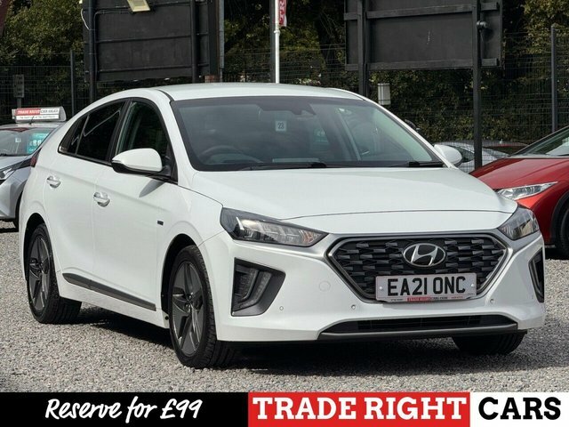 Hyundai Ioniq 1.6 H-gdi Premium Se Hybrid White #5