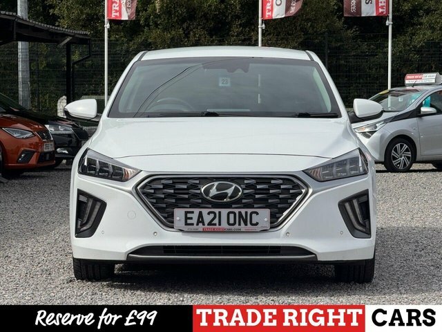 Hyundai Ioniq 1.6 H-gdi Premium Se Hybrid White #4