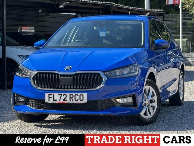 Skoda Fabia 1.0 Mpi Se Comfort - One Owner Blue