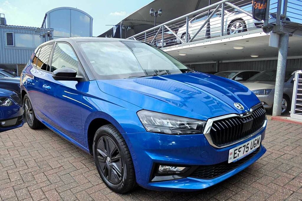 Skoda Fabia 1.0 Tsi 116 Design Edition Dsg Blue