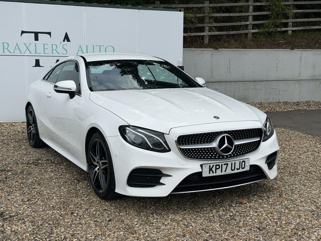 Mercedes-Benz E Class Amg Line White #4