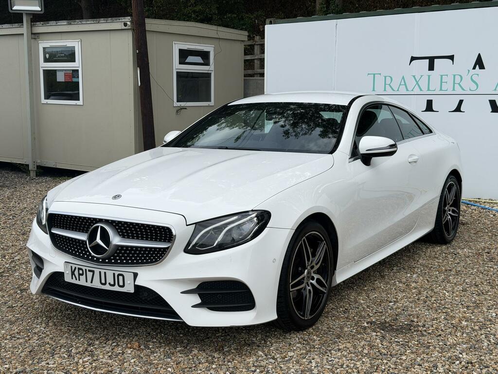 Mercedes-Benz E Class Amg Line White #3