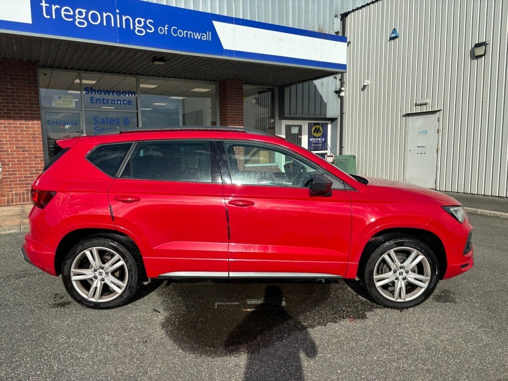 Seat Ateca Suv Red #4