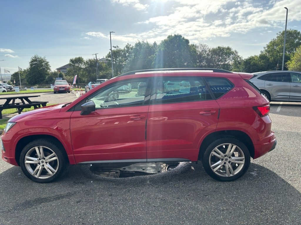 Seat Ateca Suv Red #6