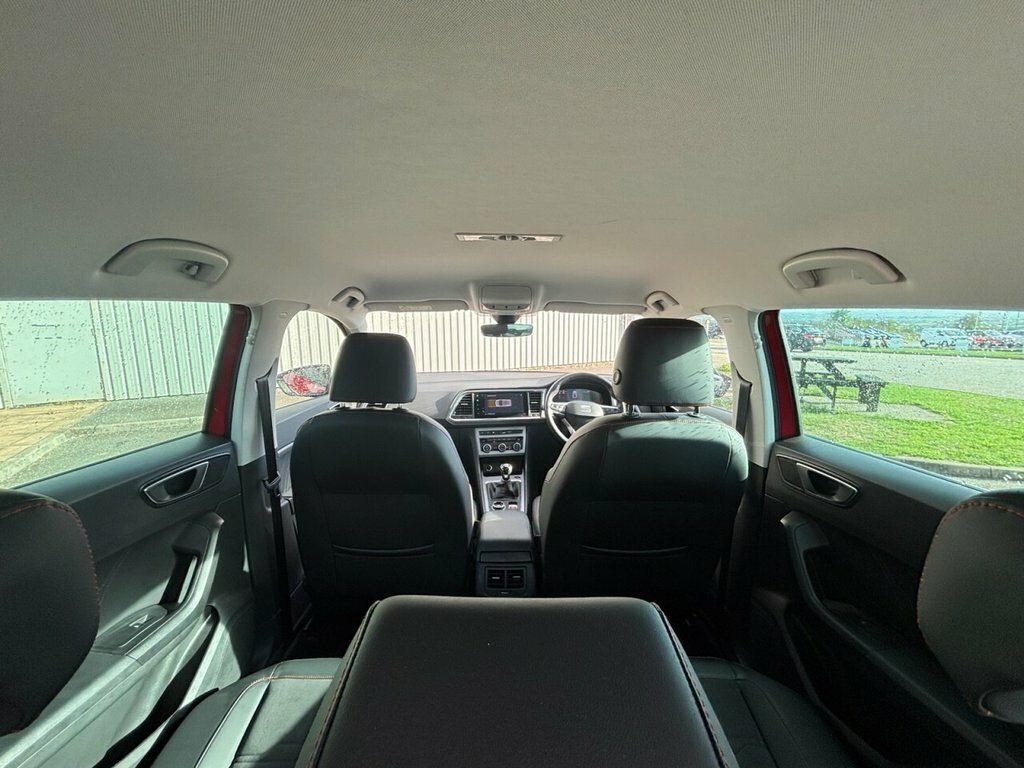 Seat Ateca Suv Red #3