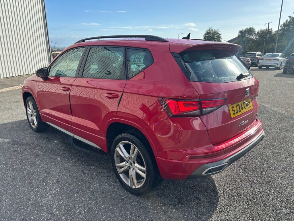 Seat Ateca Suv Red #2