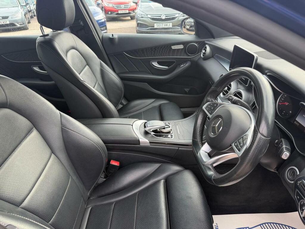 Mercedes-Benz C Class 2.1 C220d Amg Line G-tronic Euro 6 Ss Blue #6