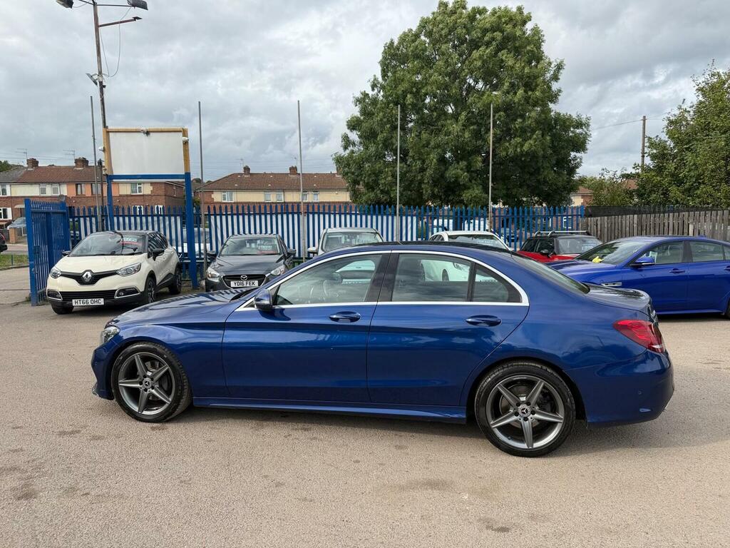 Mercedes-Benz C Class 2.1 C220d Amg Line G-tronic Euro 6 Ss Blue #2