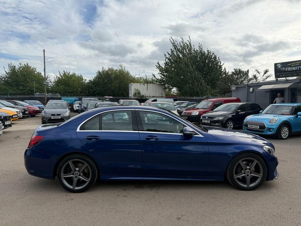 Mercedes-Benz C Class 2.1 C220d Amg Line G-tronic Euro 6 Ss Blue #4