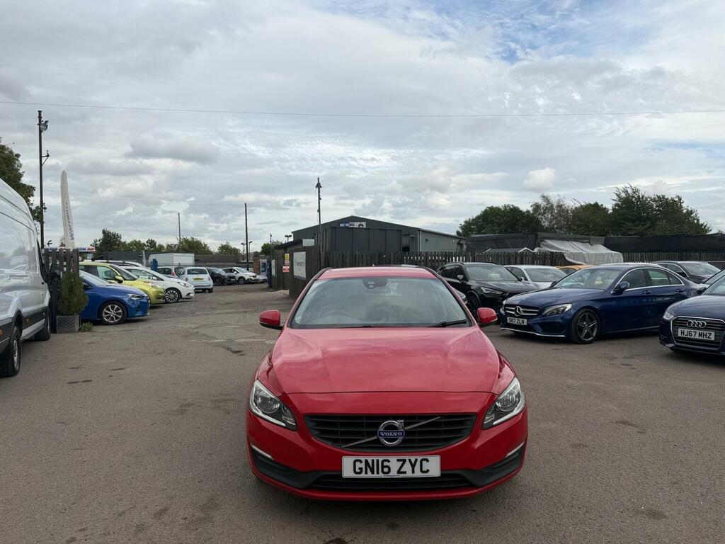 Volvo V60 2.0 D2 Business Edition Euro 6 Ss Red #2