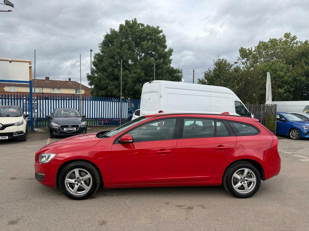 Volvo V60 2.0 D2 Business Edition Euro 6 Ss Red #3