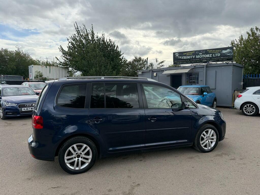 Volkswagen Touran 1.6 Tdi Se Euro 5 Blue #5