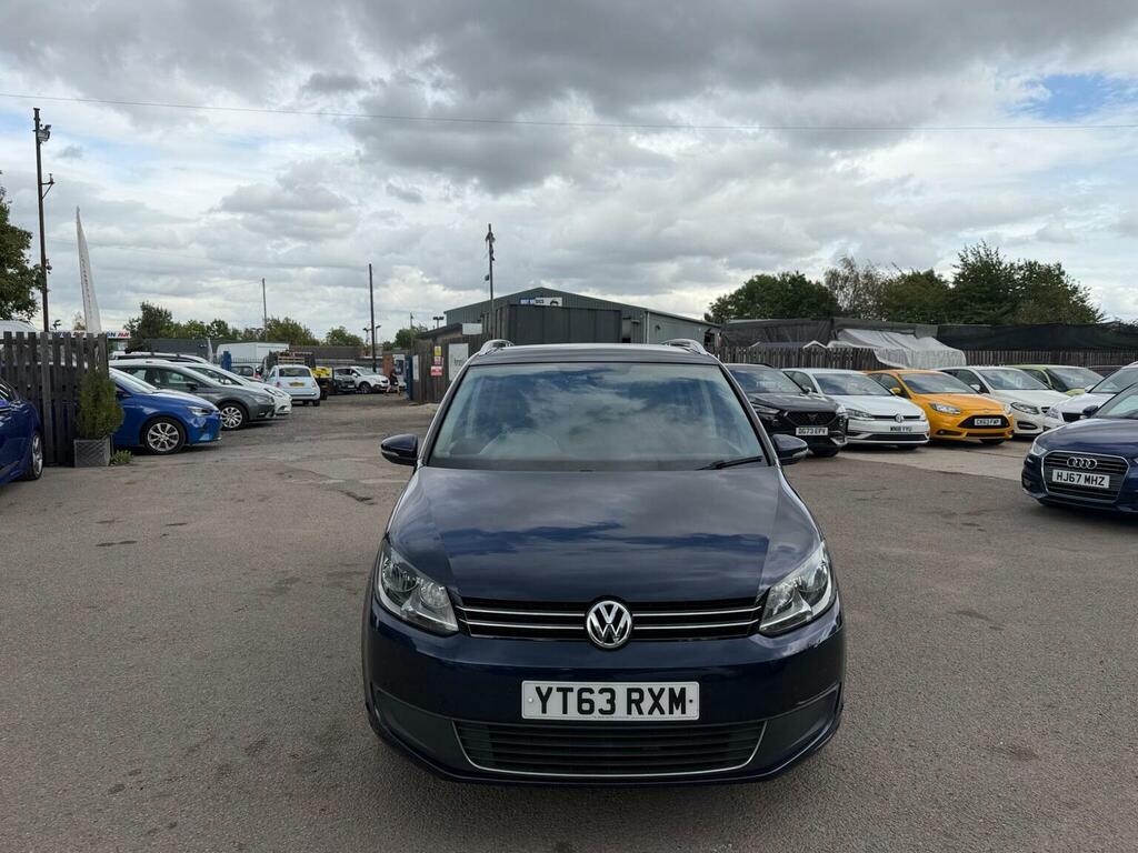 Volkswagen Touran 1.6 Tdi Se Euro 5 Blue #2