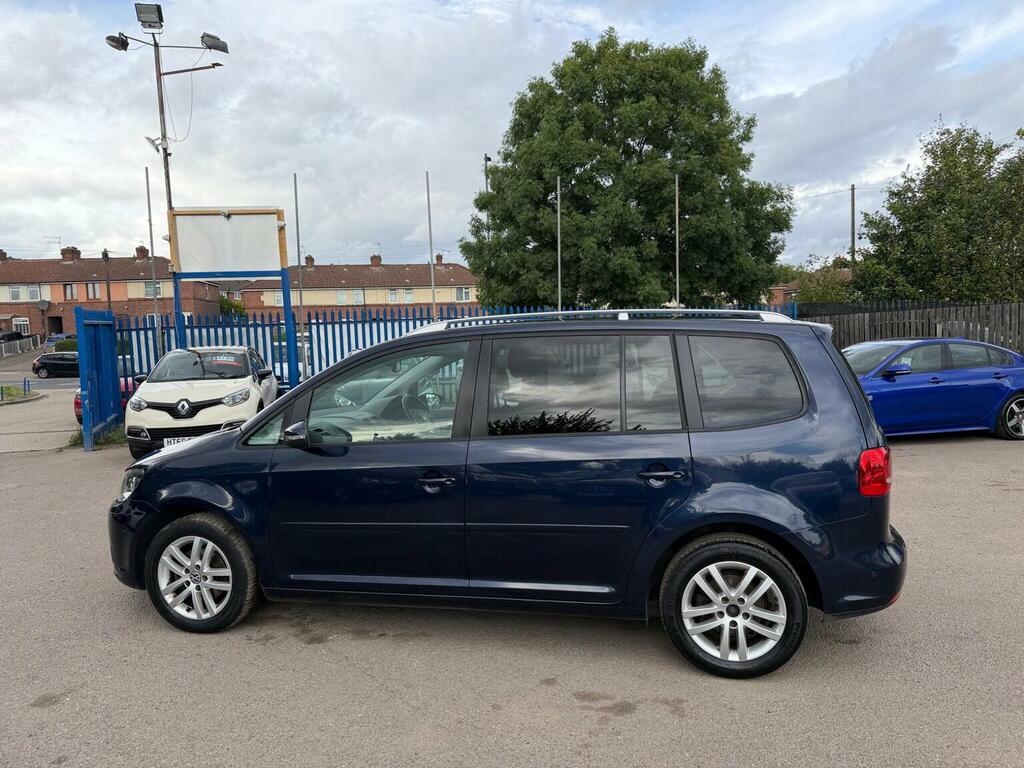 Volkswagen Touran 1.6 Tdi Se Euro 5 Blue #3