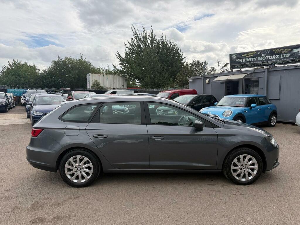 Seat Leon 1.6 Tdi Cr Se Sport Tourer Euro 5 Ss Grey #6