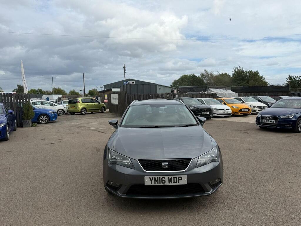 Seat Leon 1.6 Tdi Cr Se Sport Tourer Euro 5 Ss Grey #2