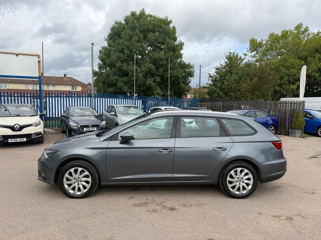 Seat Leon 1.6 Tdi Cr Se Sport Tourer Euro 5 Ss Grey #3