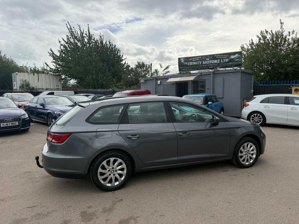 Seat Leon 1.6 Tdi Cr Se Sport Tourer Euro 5 Ss Grey #5