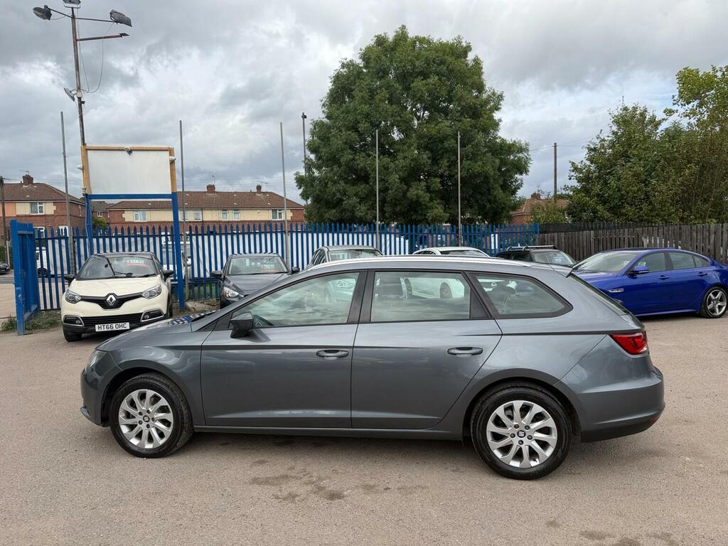 Seat Leon 1.6 Tdi Cr Se Sport Tourer Euro 5 Ss Grey #4