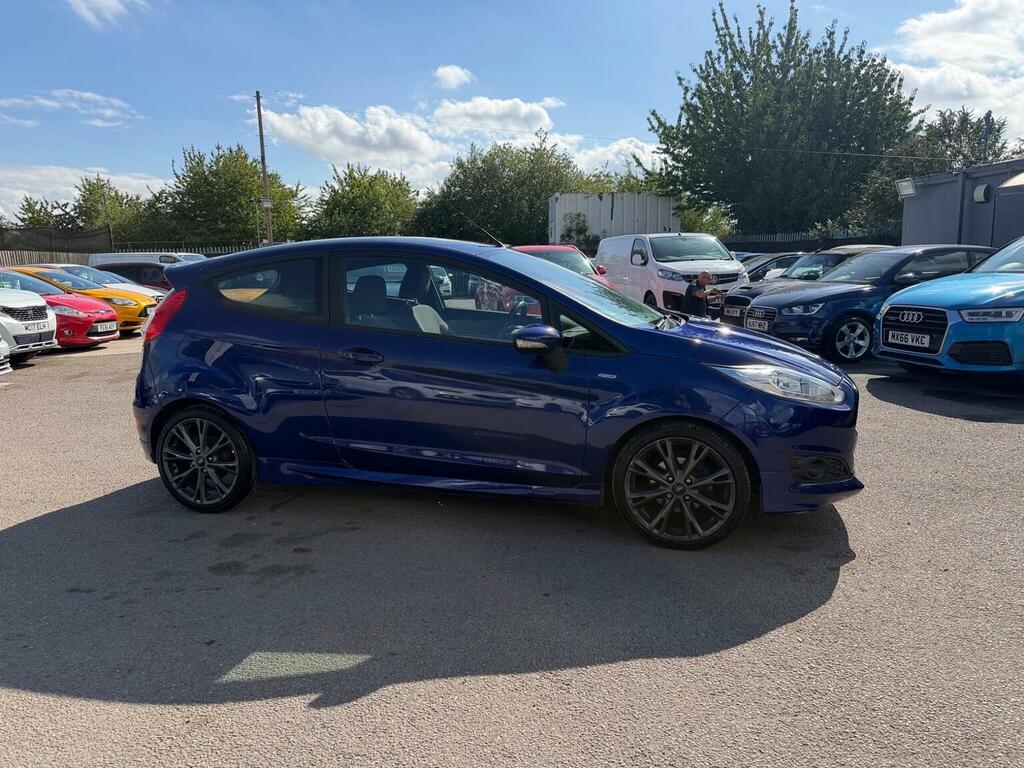 Ford Fiesta 1.0T Ecoboost St-line Euro 6 Ss Blue