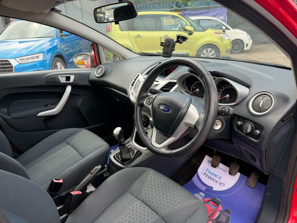Ford Fiesta 1.6 Tdci Econetic Dpf Zetec Red #6