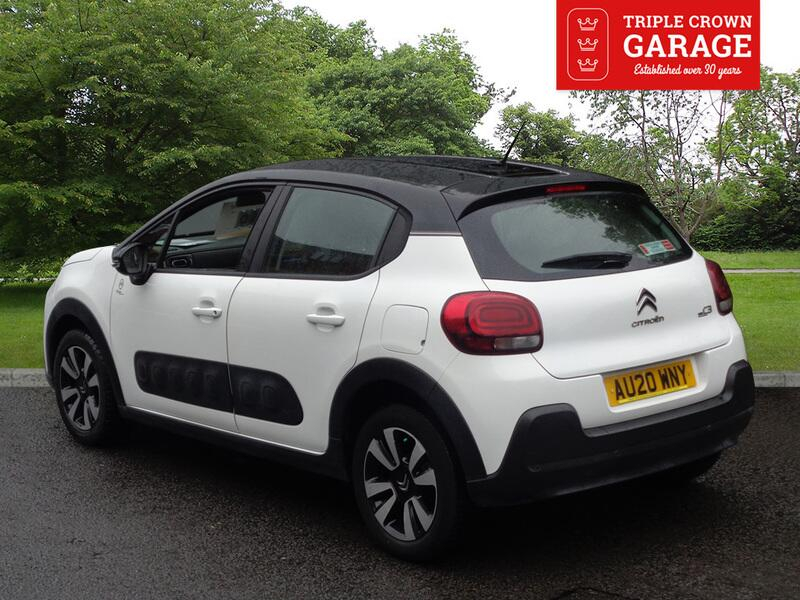 Citroen C3 Puretech Origins Ss AU20WNY White #2