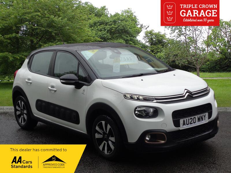 Citroen C3 Puretech Origins Ss AU20WNY White