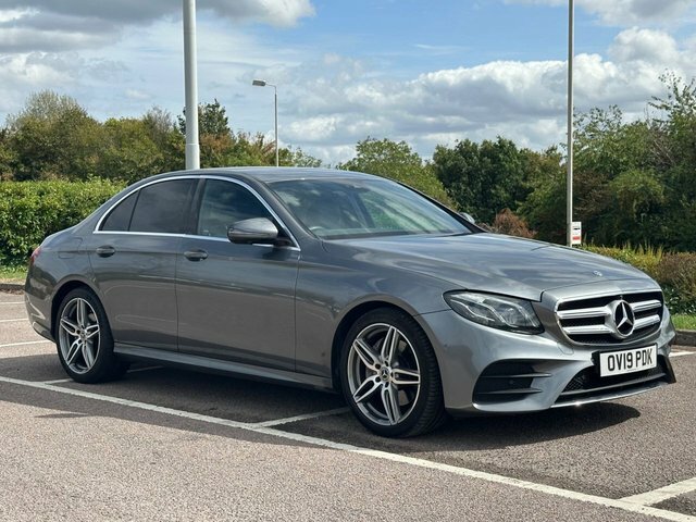 Mercedes-Benz E Class E220d Amg Line Saloon OV19PDK Grey #4