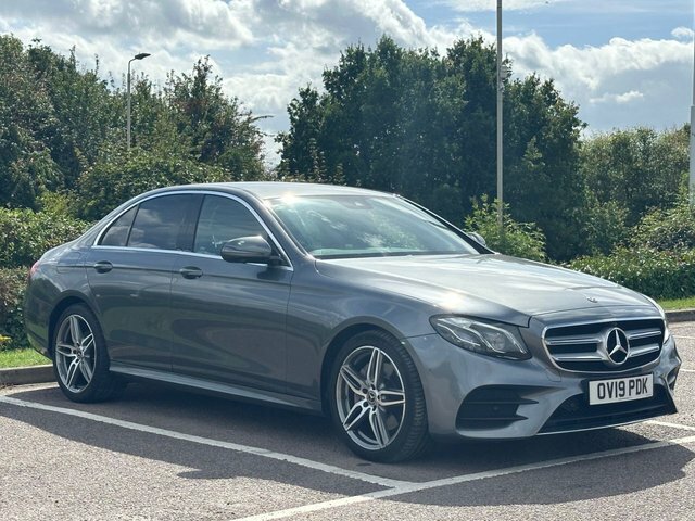 Mercedes-Benz E Class E220d Amg Line Saloon Grey