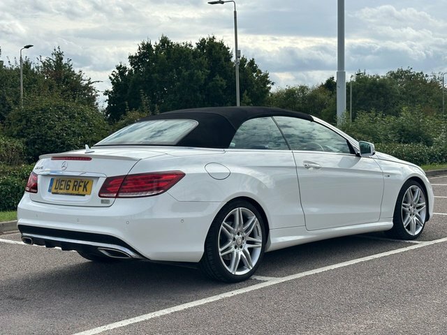 Mercedes-Benz E Class E220d Amg Line Edition White #2