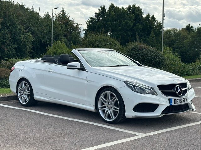 Mercedes-Benz E Class E220d Amg Line Edition White