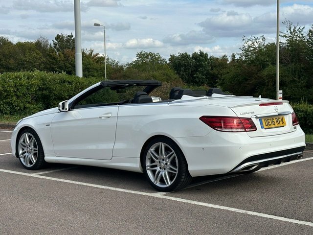 Mercedes-Benz E Class E220d Amg Line Edition White #5