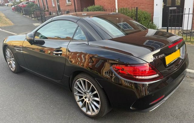 Mercedes-Benz SLC 2017 17 Black #6