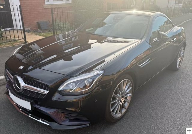 Mercedes-Benz SLC 2017 17 Black #9