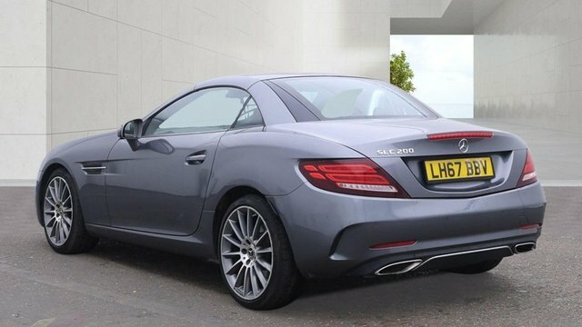 Mercedes-Benz SLC Slc200 Amg Line Convertible Grey #3