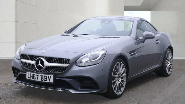 Mercedes-Benz SLC Slc200 Amg Line Convertible Grey #2